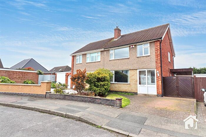 3 Bedroom Semi Detached House For Sale In Olympic Close, Glenfield, Leicester, LE3