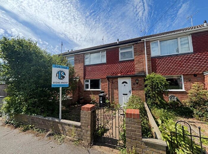 3 Bedroom Terraced House For Sale In Shelley Close, Maldon, Essex, CM9