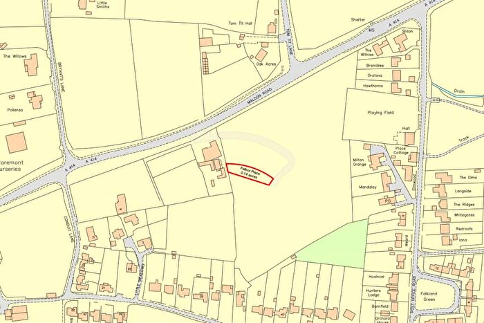 Land For Sale In Land To The Rear Of High Bracken, Conduit Lane, Woodham Mortimer, Maldon, Essex, CM9