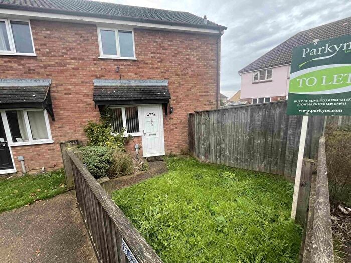 1 Bedroom Terraced House To Rent In Drake Close, Stowmarket, Suffolk, IP14