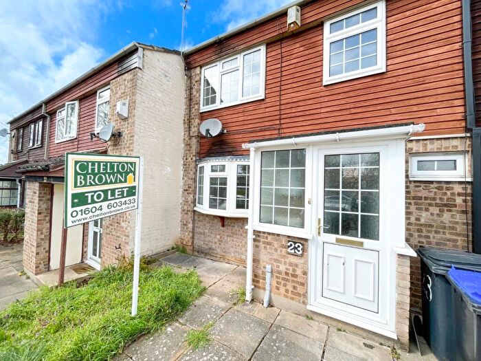 3 Bedroom Terraced House To Rent In Poppyfield Court, Northampton, Northamptonshire, NN3