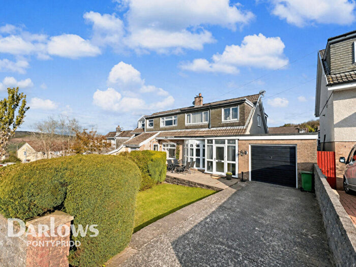 3 Bedroom Semi-Detached House For Sale In Greenfield Avenue, Pontypridd, CF37