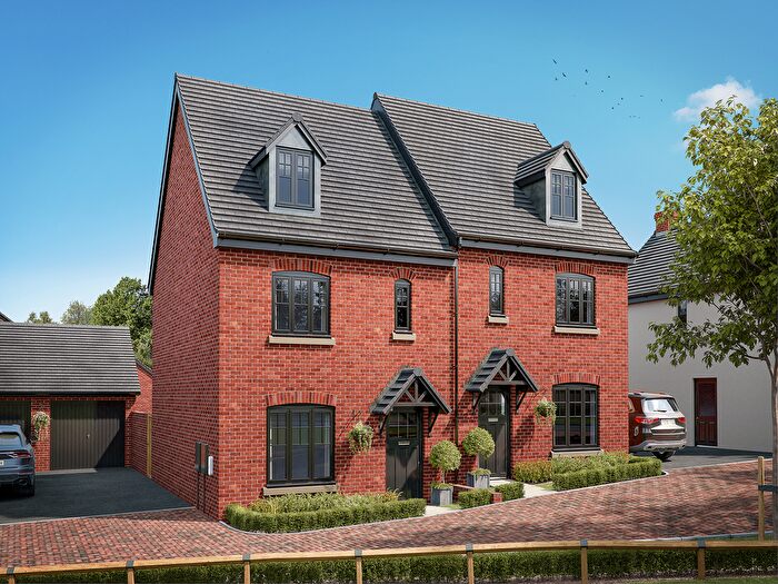 4 Bedroom Semi-Detached House For Sale In "The Whinfell" At Axten Avenue, Lichfield, WS14