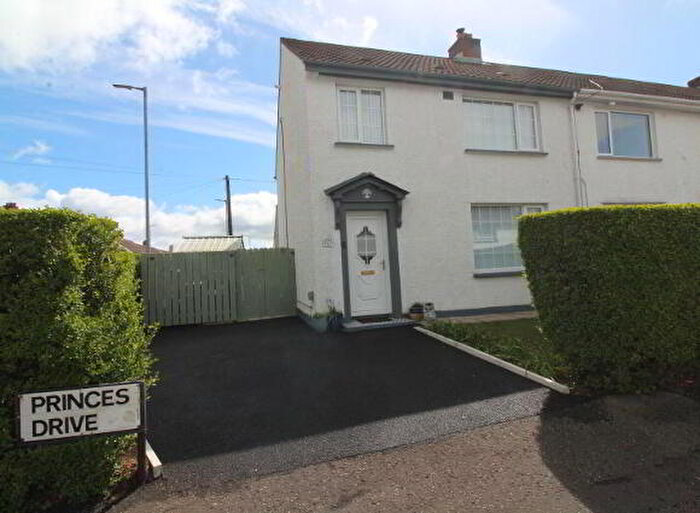 3 Bedroom End Of Terrace House For Sale In Princes Drive, Newtownabbey, BT37