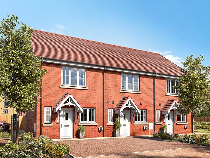 2 Bedroom End Of Terrace House For Sale In "The Thistle" At Sturt Road, Frimley Green, Camberley, GU16