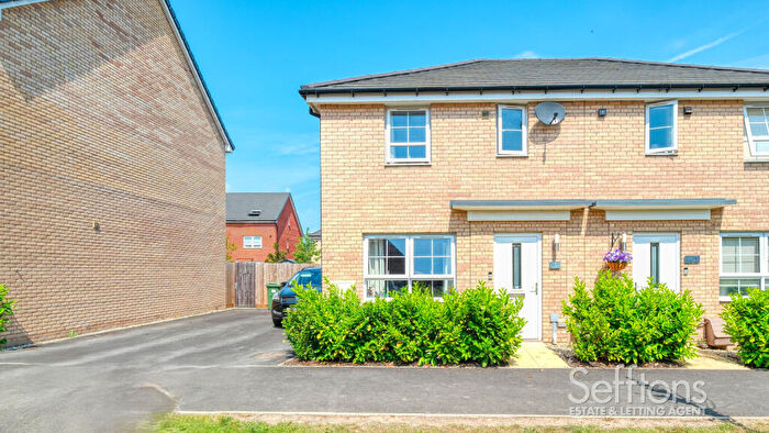 3 Bedroom Semi-Detached House For Sale In Metcalf Road, Rackheath, Norwich, Norfolk, NR13