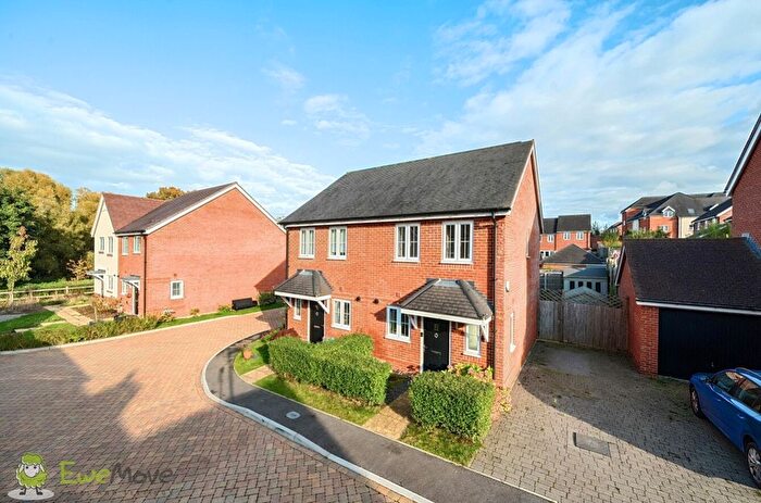 2 Bedroom Semi-Detached House For Sale In Boathouse Meadow, Overton, Basingstoke, Hampshire, RG25