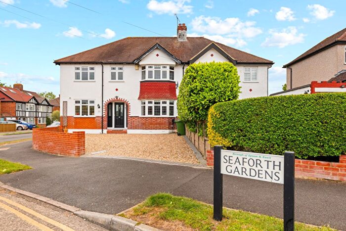 4 Bedroom Semi-Detached House For Sale In Seaforth Gardens, Stoneleigh, Surrey, KT19