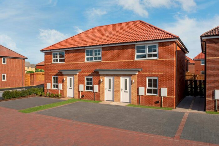 2 Bedroom End Terrace House For Sale In "Kenley" At Phoenix Lane, Fernwood, Newark, NG24