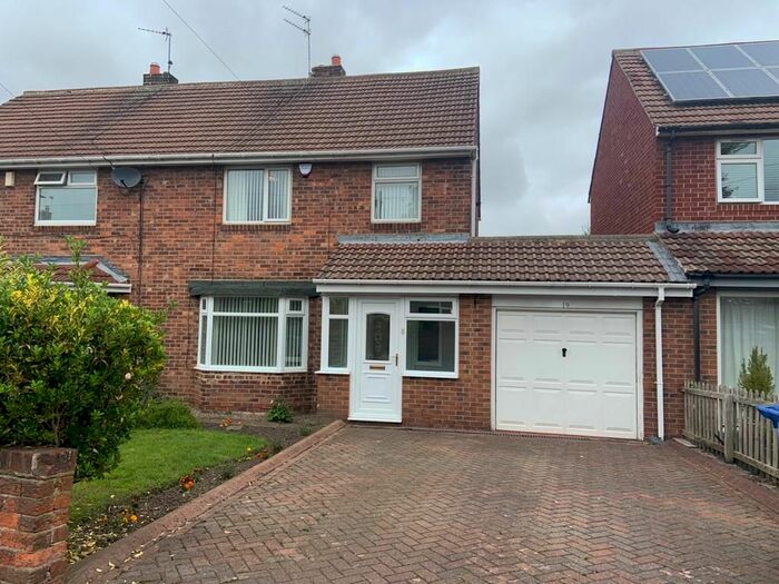 3 Bedroom Semi-Detached House To Rent In Balliol Gardens, Benton, Newcastle Upon Tyne, NE7