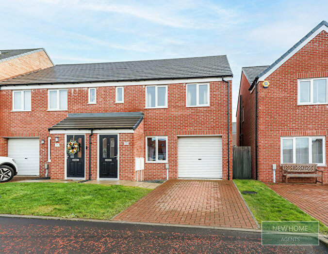 3 Bedroom Semi Detached House For Sale In Columbine Court, Hetton Le Hole, Houghton Le Spring, DH5