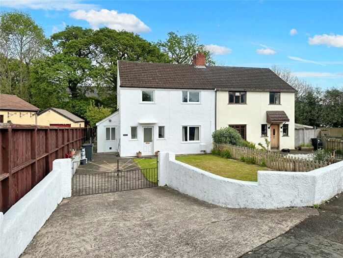3 Bedroom Semi-Detached House For Sale In Maesyfelin, Llangorse, Brecon, Powys, LD3
