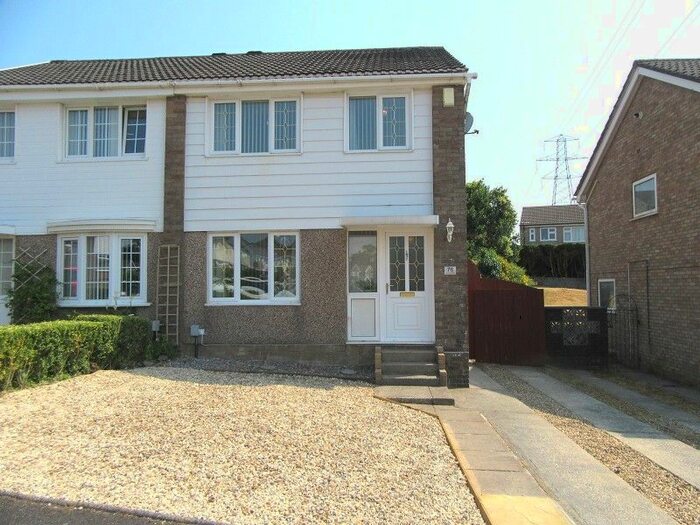 3 Bedroom Semi-Detached House To Rent In Rhodfa Fadog, Cwmrhydyceirw, Swansea., SA6