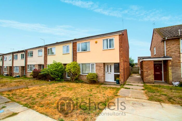 3 Bedroom End Of Terrace House To Rent In Sebastian Close, Colchester, CO4