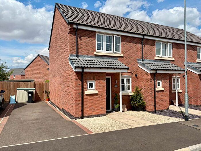 2 Bedroom End Of Terrace House For Sale In Buxton Crescent, Broughton Astley, Leicester, LE9