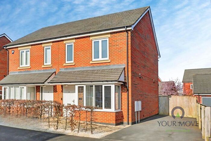 2 Bedroom Semi Detached House For Sale In Headstock Drive, Castle Gresley, Swadlincote, Derbyshire, DE11