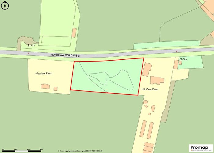 Plot For Sale In Land On The South Side Of Northaw Road West, Potters Bar, Hertfordshire, EN6