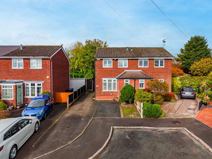 2 Bedroom Semi-Detached House For Sale In Chartwell Close, Werrington, Staffordshire, ST9