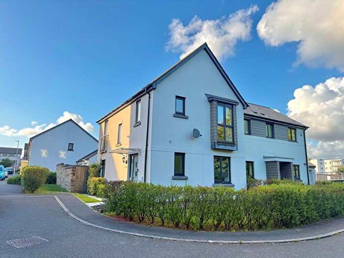 3 Bedroom Semi-Detached House For Sale In Rock Gardens, Saltram Meadows, Plymouth. Stylish -bed Family Home With Woodland Outlook, Garage And No Onward Chain., PL9