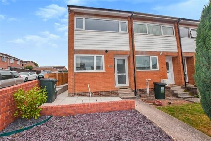 2 Bedroom End Of Terrace House To Rent In Woodleigh Road, Bradley Barton, Newton Abbot, Devon., TQ12