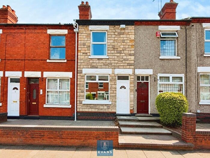 2 Bedroom Terraced House For Sale In Broomfield Road, Earlsdon, Coventry, CV5