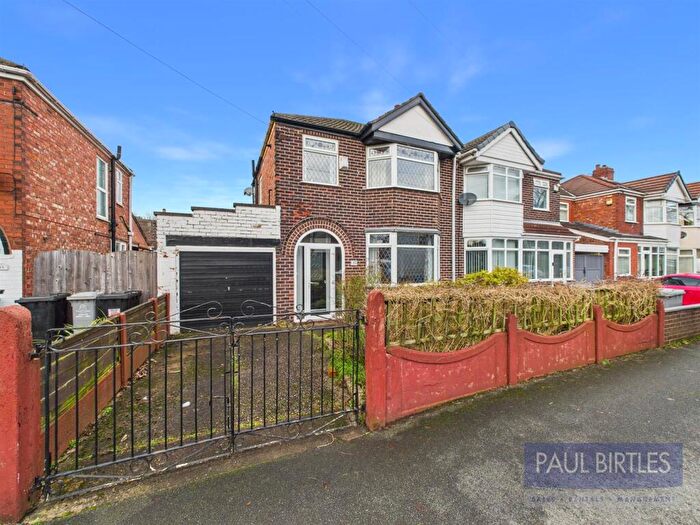 3 Bedroom Semi-Detached House For Sale In Old Hall Road, Stretford, Manchester, M32