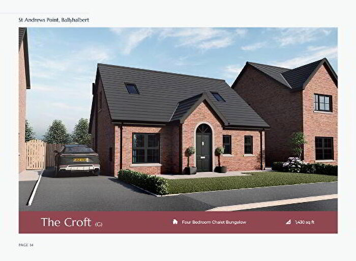 4 Bedroom Chalet Bungalows For Sale In The Croft, St Andrews Point, Ballyhalbert, BT22