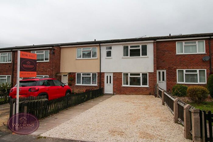 3 Bedroom Terraced House For Sale In Ryemere Close, Eastwood, Nottingham, NG16