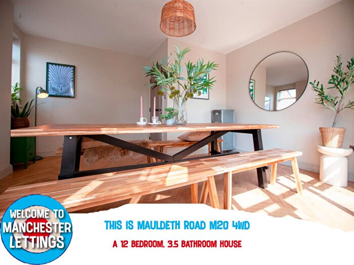 12 Bedroom House To Rent In Mauldeth Road Manchester, M20