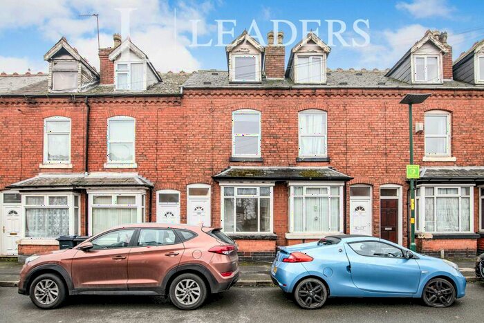 3 Bedroom Terraced House To Rent In Leslie Road, Birmingham, B16