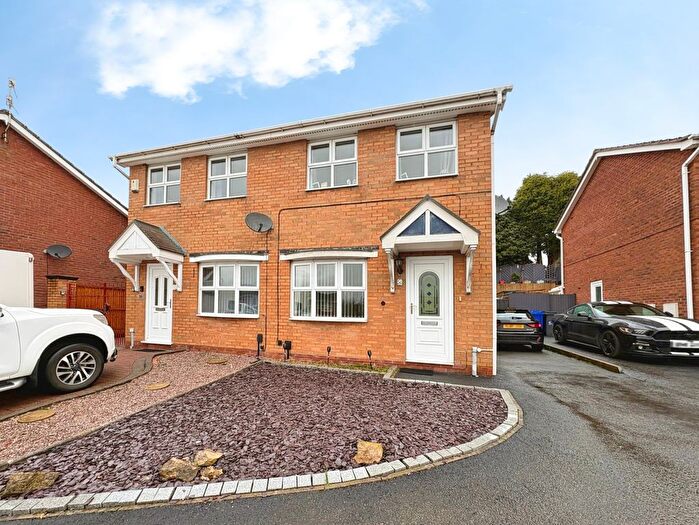 2 Bedroom Semi Detached House For Sale In Althrop Grove, Longton, Stoke-On-Trent, ST3
