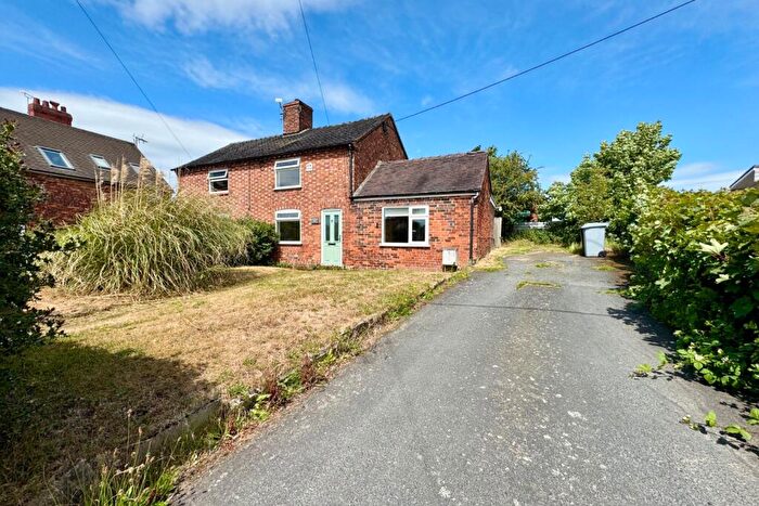 2 Bedroom Semi-Detached House For Sale In Cemetery Road, Weston, Crewe, Cheshire, CW2