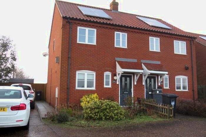 2 Bedroom Semi-Detached House For Sale In Heydon Road, Corpusty, Norwich, NR11