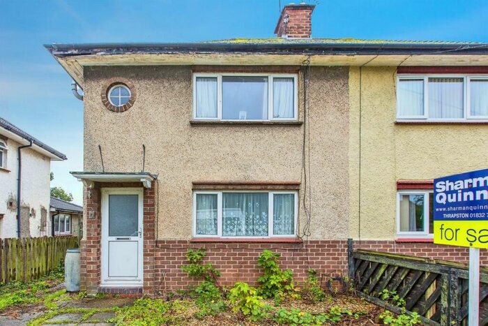 2 Bedroom Semi-Detached House For Sale In Grafton Road, Brigstock, Kettering, NN14