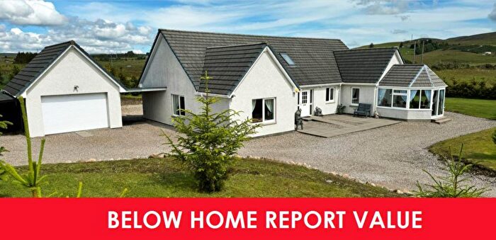 4 Bedroom Detached Bungalow For Sale In Sydney Lodge And Land, Lairg, IV27