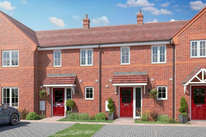 2 Bedroom Terraced House For Sale In "The Ashenford - Plot " At Widdowson Way, Barton Seagrave, Kettering, NN15