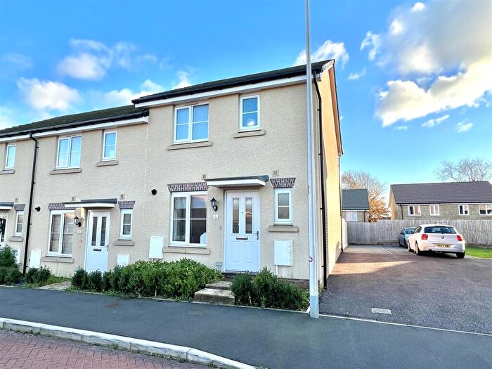 3 Bedroom End Of Terrace House To Rent In Clos Meredith, Coity, Bridgend County Borough, CF35