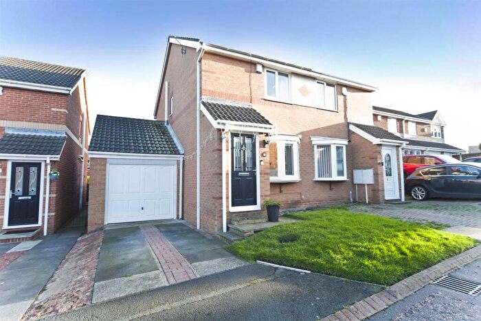 2 Bedroom Semi Detached House For Sale In Cheviot Gardens, Seaham, SR7