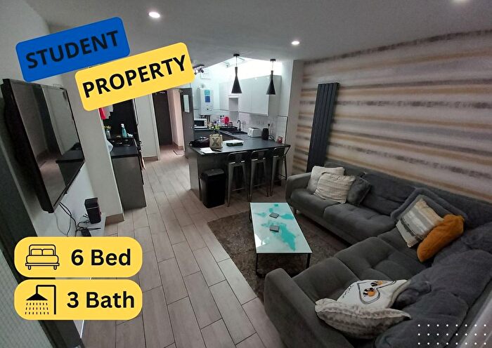 6 Bedroom Terraced House To Rent In Crowther Street, Stoke-On-Trent, ST4