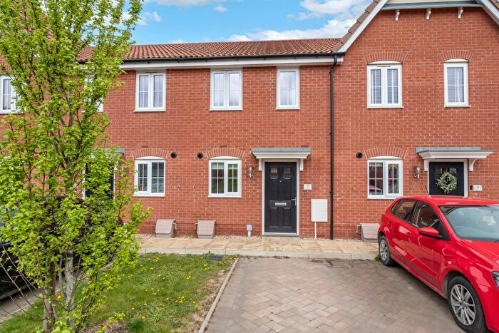 2 Bedroom Terraced House For Sale In Rubin Close, Bury St Edmunds, IP32