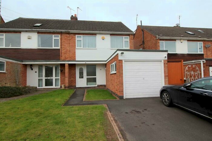 3 Bedroom Semi-Detached House To Rent In Wellesbourne Road, Mount Nod, CV5