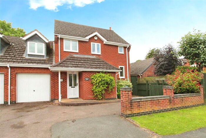 4 Bedroom Link Detached House For Sale In Greenfields Drive, Coalville, Leicestershire, LE67