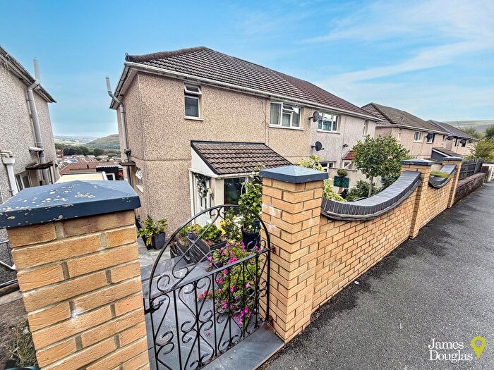 3 Bedroom Semi Detached House For Sale In Clydach Close, Glyncoch, Pontypridd, CF37