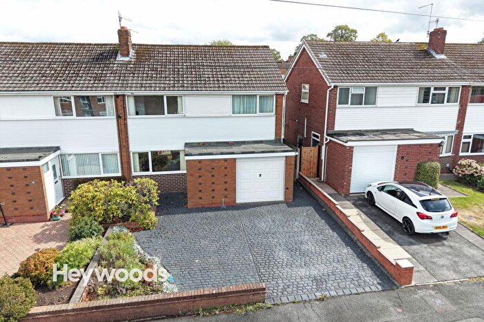 3 Bedroom Semi-Detached House For Sale In Rothesay Avenue, Newcastle, ST5