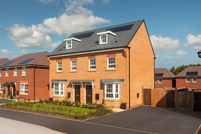 3 Bedroom Semi-Detached House For Sale In "Kennett" At Welshpool Road, Bicton Heath, Shrewsbury, SY3