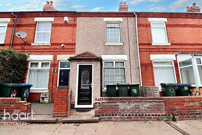 3 Bedroom Terraced House For Sale In Caludon Road, Coventry, CV2