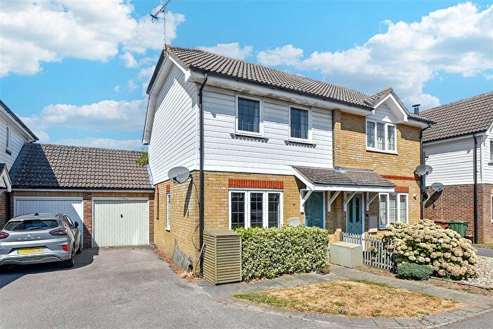 2 Bedroom Semi-Detached House For Sale In Burdens, Headcorn, Ashford, Kent, TN27