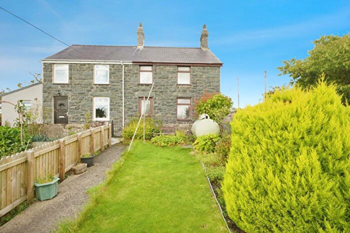 3 Bedroom Semi-Detached House For Sale In Garndolbenmaen, Gwynedd, LL51