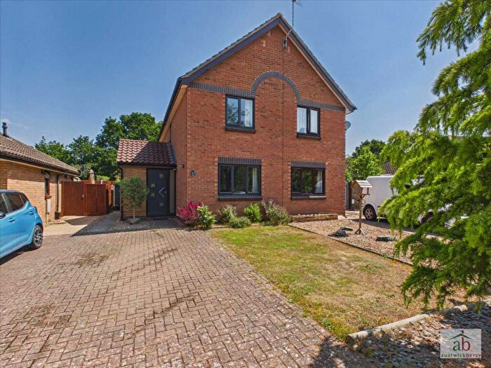 2 Bedroom Semi Detached House For Sale In Burgess Place, Martlesham Heath, IP5
