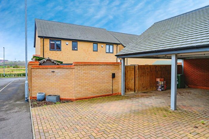 2 Bedroom Semi-Detached House For Sale In Claudia Gardens, Houghton Regis, Dunstable, Bedfordshire, LU5
